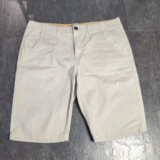 Mantaray Chino Shorts Mens 34" Light Grey