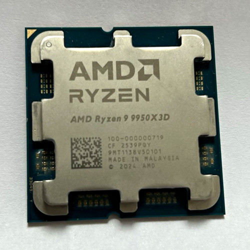 Amd ryzen 9950x3d core - amd, 9