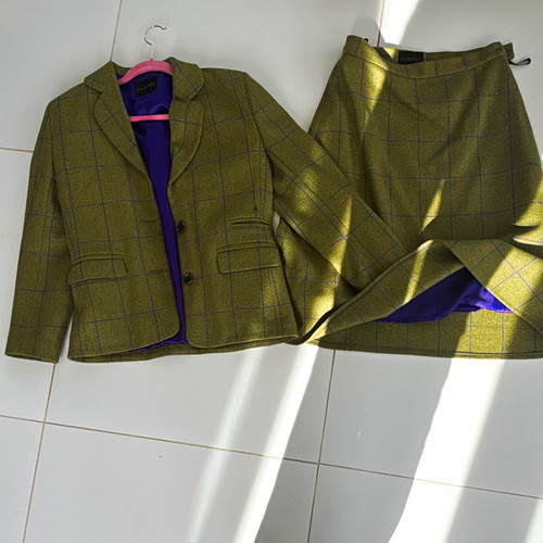 Puredy women wool - puredy, check
