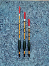 set of three traditional Handmade waggler, Fishing Floats