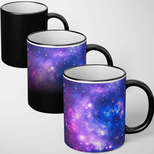 Purple blue galaxy heat - blue,