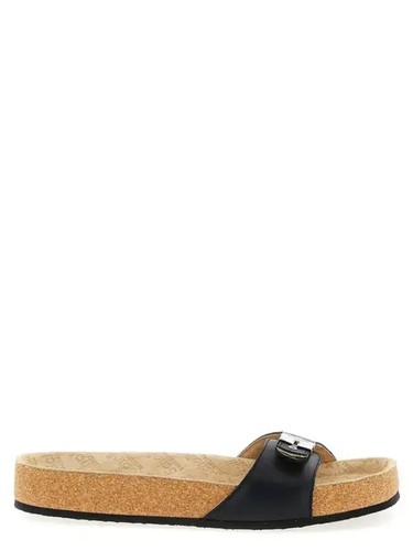 Balenciaga scholl flat slide - balenciaga,