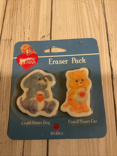Care bear cousins eraser pack - cousins,