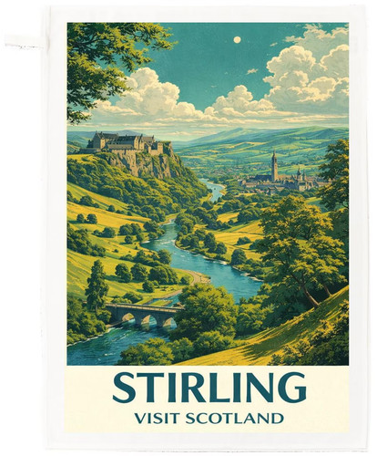 Stirling castle cotton tea - castle,