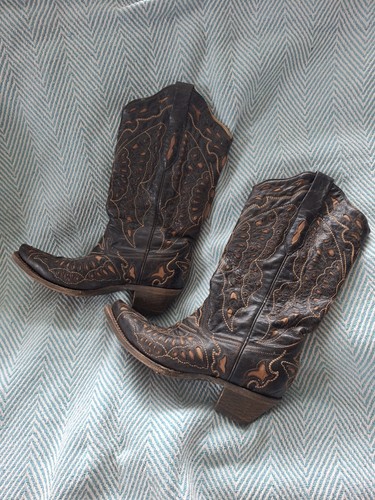 Corral womens brown real - corral,