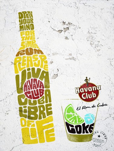 Havana club rum - club, retro