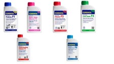 FERNOX F1 F2 F3 F4 F5 F6 PROTECTOR CLEANSER BOILER NOISE LEAK SEALER 500ml DIY