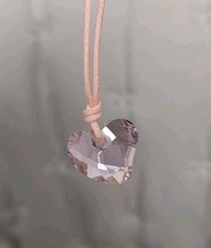  Swarovski Pink Heart Pendant