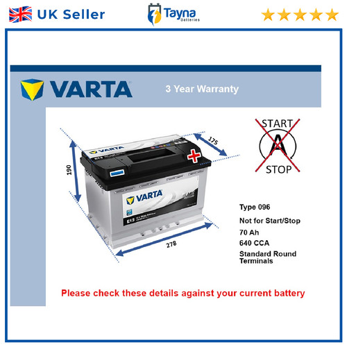 Battery fits jaguar type - fits, x