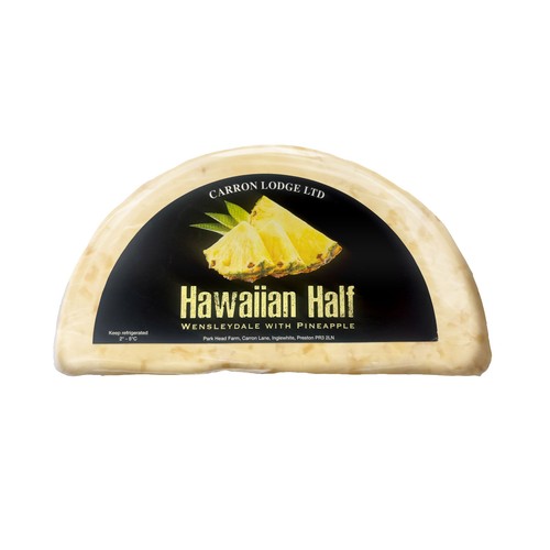 Wensleydale with pineapple - with,