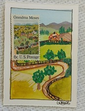 Postal Whimsy — OOAK Grandma
