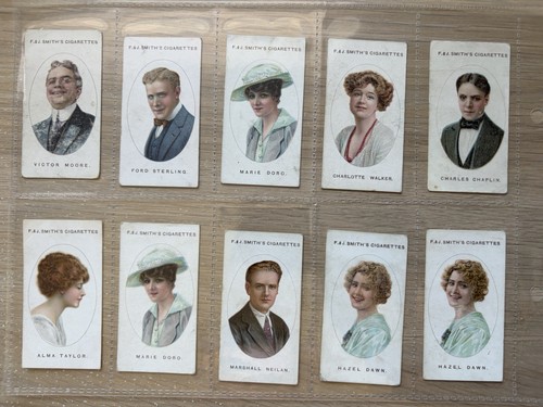 Smith cigarette cards - j,