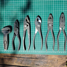 Mixed pliers grips job - pliers,
