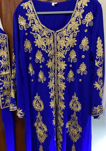 Moroccan embroidered kaftan - moroccan,