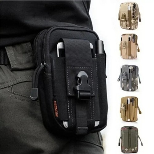 Tactical waist bag molle - tactical,