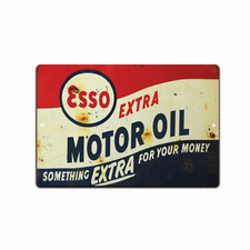 Esso Extra Motor Oil 8x12