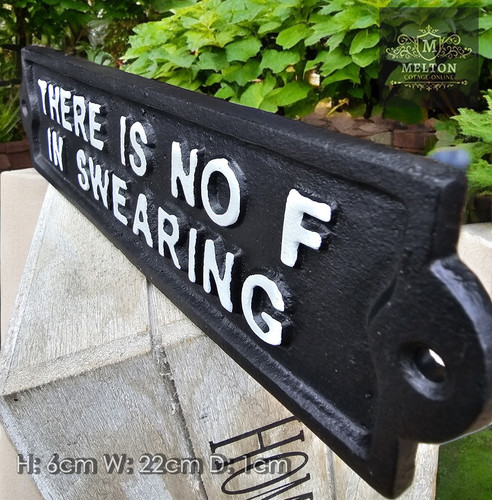 Funny 100 cast iron f - 100%,