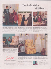 1939 Print Ad  Singer Sewing Centers To a Lady with a Nighmare This is the Chair