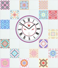 Mosaic Tile Stickers Transfers