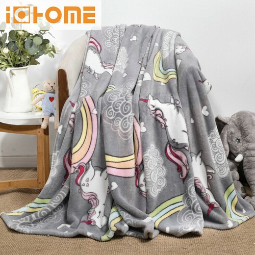 Unicorn fleece blanket sofa - unicorn,