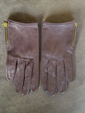 Vintage leather purple ladies