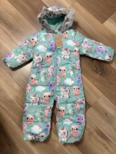 NEW GIRLS SNOW SUIT AGE 3-4