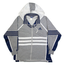 ADIDAS Mens Track Jacket Grey