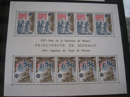 Monaco mnh 1982 europa - monaco,