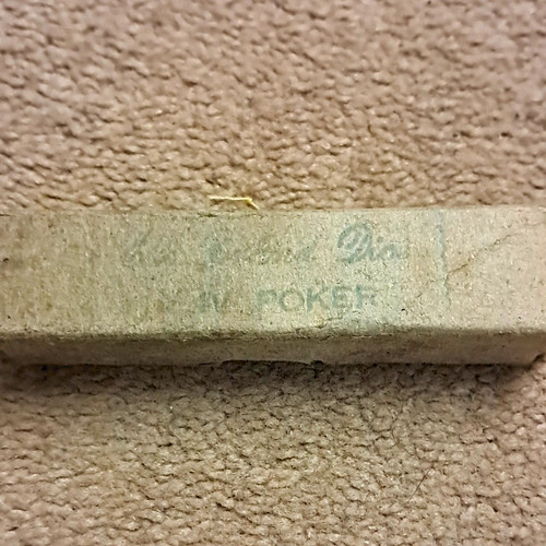 Vintage poker dice game - dice,