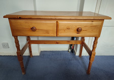 PINE CONSOLE/HALL TABLE, Surface Scratches but Sturdy, Upcycling Project?