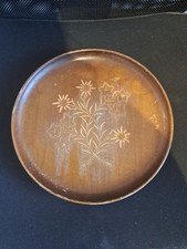 Wooden Albert Schild Carved Plate