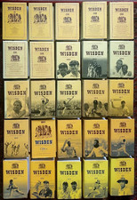 WISDEN CRICKET ALMANAC 2000-2021 available VG Unmarked Condition All HB with DJ
