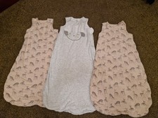 Baby Sleeping Bags 1.5 Tog Size 12- 18 Months X 3 pack