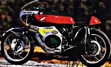 A4 Photo Motorbike honda rc166