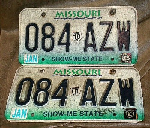 Lot vintage missouri - missouri, car