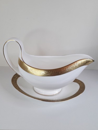 Wedgwood ascot gravy boat - ascot,