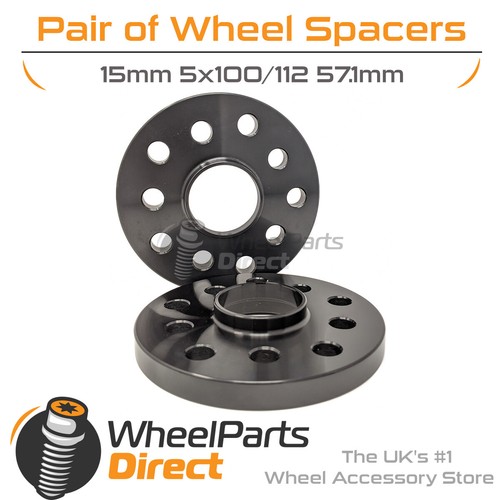 Wheel spacers black - spacers, (2)