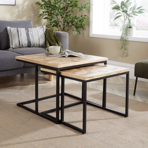 Nest tables solid mango - of,