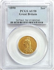 1890 gold great britain - gold, 1