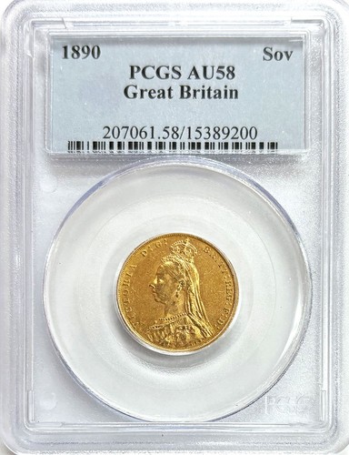 1890 gold great britain - gold, 1