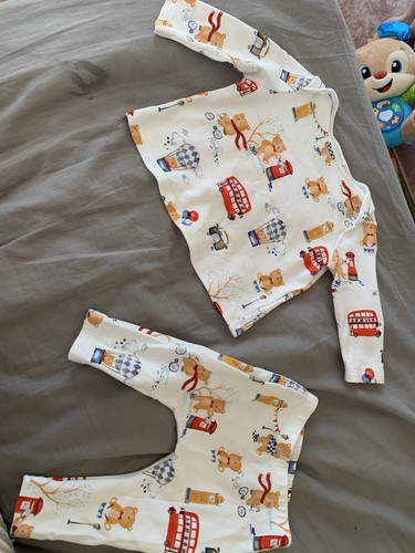 London bus teddy bear - bus, outfit