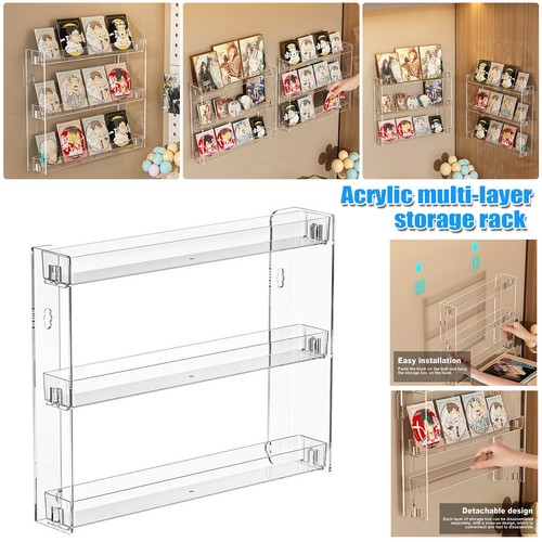 Acrylic tier display rack - 3-tier,