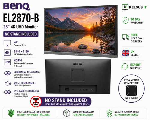 Benq el2870b inch uhd - benq, 4k