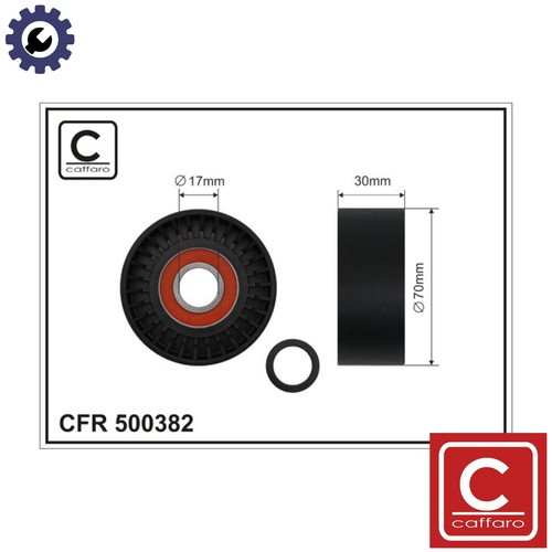 Tensioner pulley vribbed belt - tensioner,