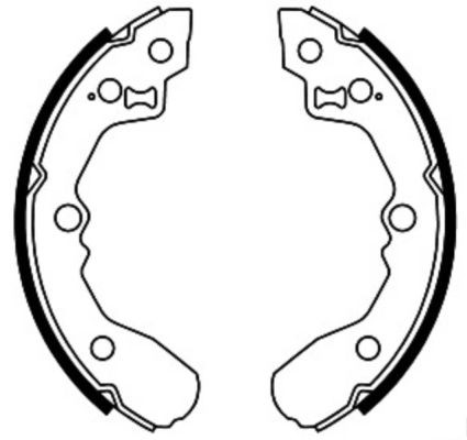 Rear abe c00319abe brake - abe,