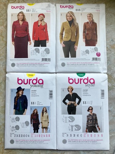 Burda uncut sewing patterns - burda,