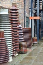 PHOTO  ELECTRICITY PYLON INSULATORS CERAMICS ARE EXCELLENT INSULATORS. AT FIRST