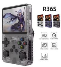 R36S Blue Retro Handheld Game