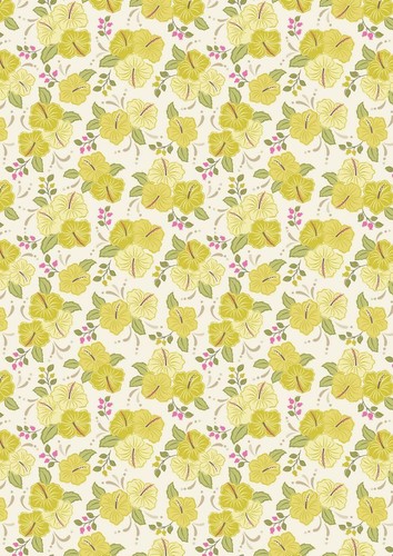Fat quarter island girl - fat,