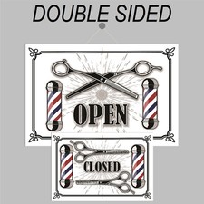 Retro style Open and Closed